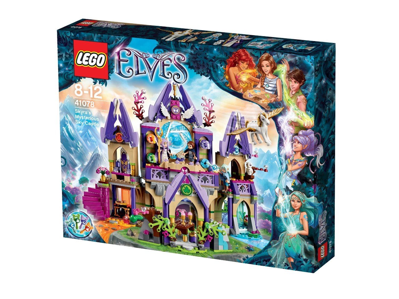 Lego Elves - Skyra a tajemný hrad pod nebem