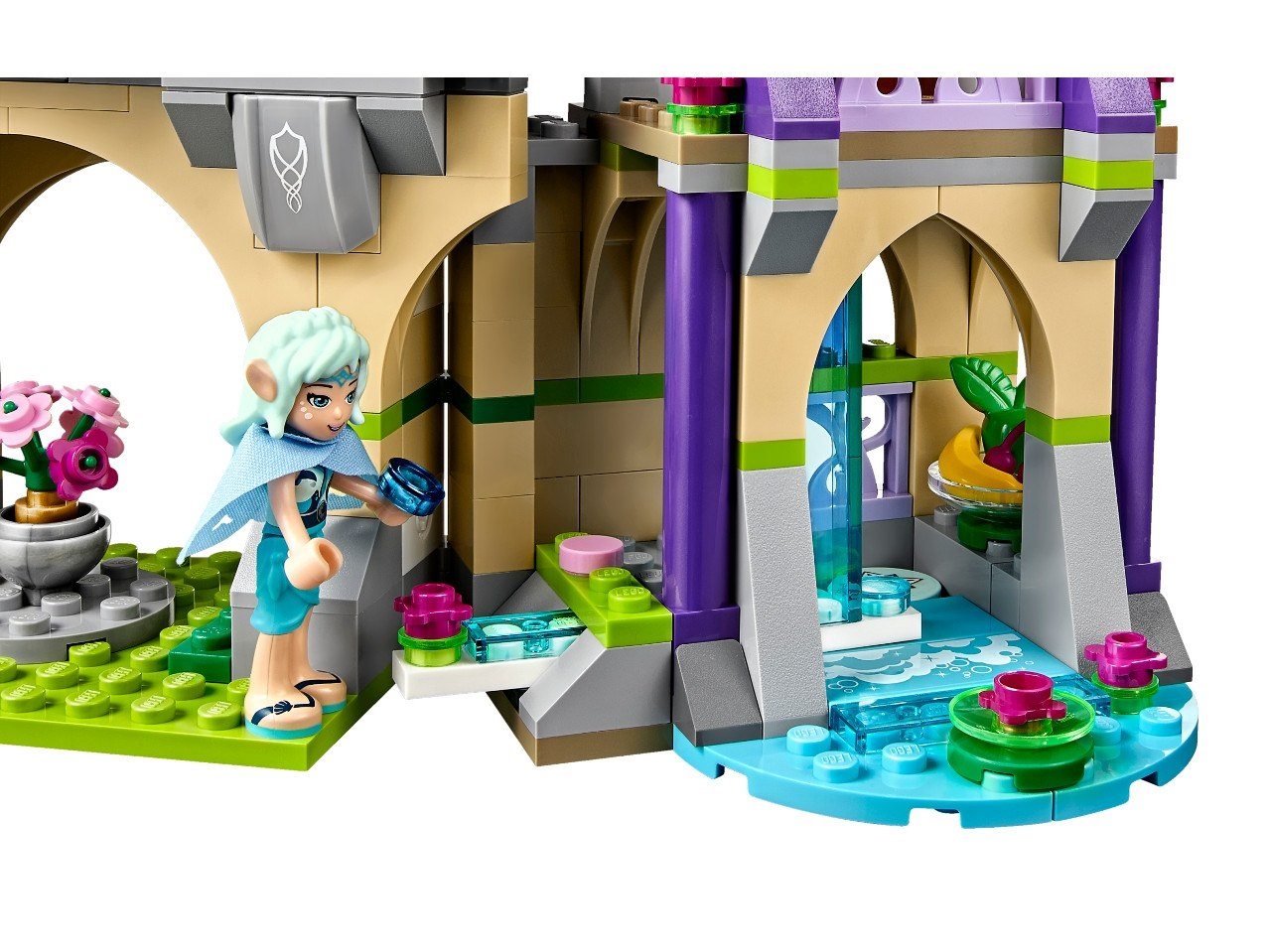 Lego Elves - Skyra a tajemný hrad pod nebem