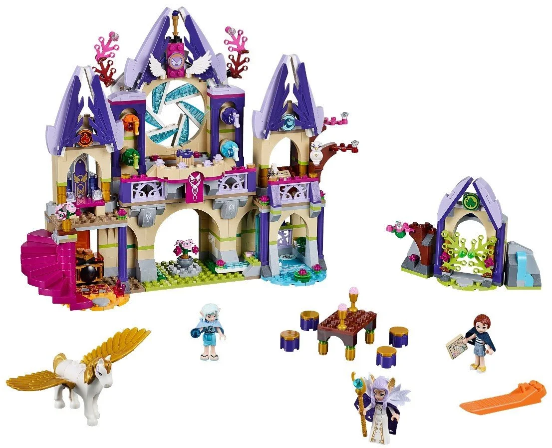 Lego Elves - Skyra a tajemný hrad pod nebem