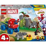 LEGO Marvel Spidey a jeho úžasní priatelia Spideyho tím a dinosaurie záchranné auto 11199