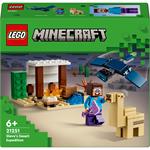 LEGO Minecraft Steve a výprava do pouště 21251