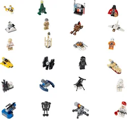 LEGO Star Wars 75056 Adventní kalendář 2014