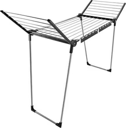 Leifheit 81690 Sušička na bielizeň Pegasus Slim Black 15 m