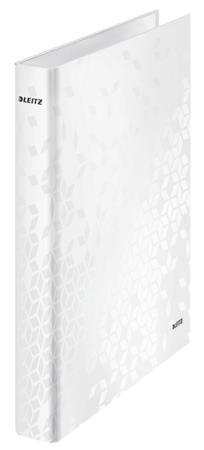 Leitz Krúžkový viazač WOW, A4 , 2DR/25mm, perleťovo biely