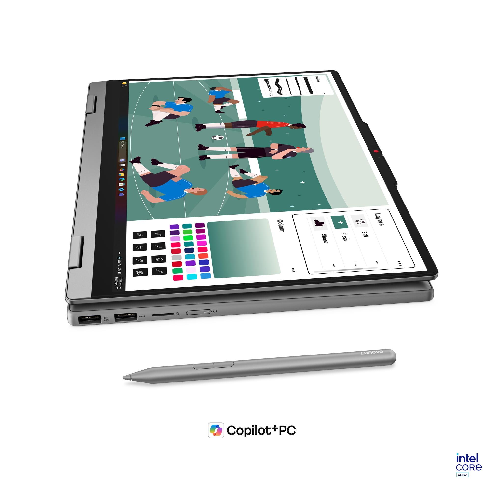 Lenovo IdeaPad 5 2-in-1 15IPH11 Luna Grey (83UL002GCK)