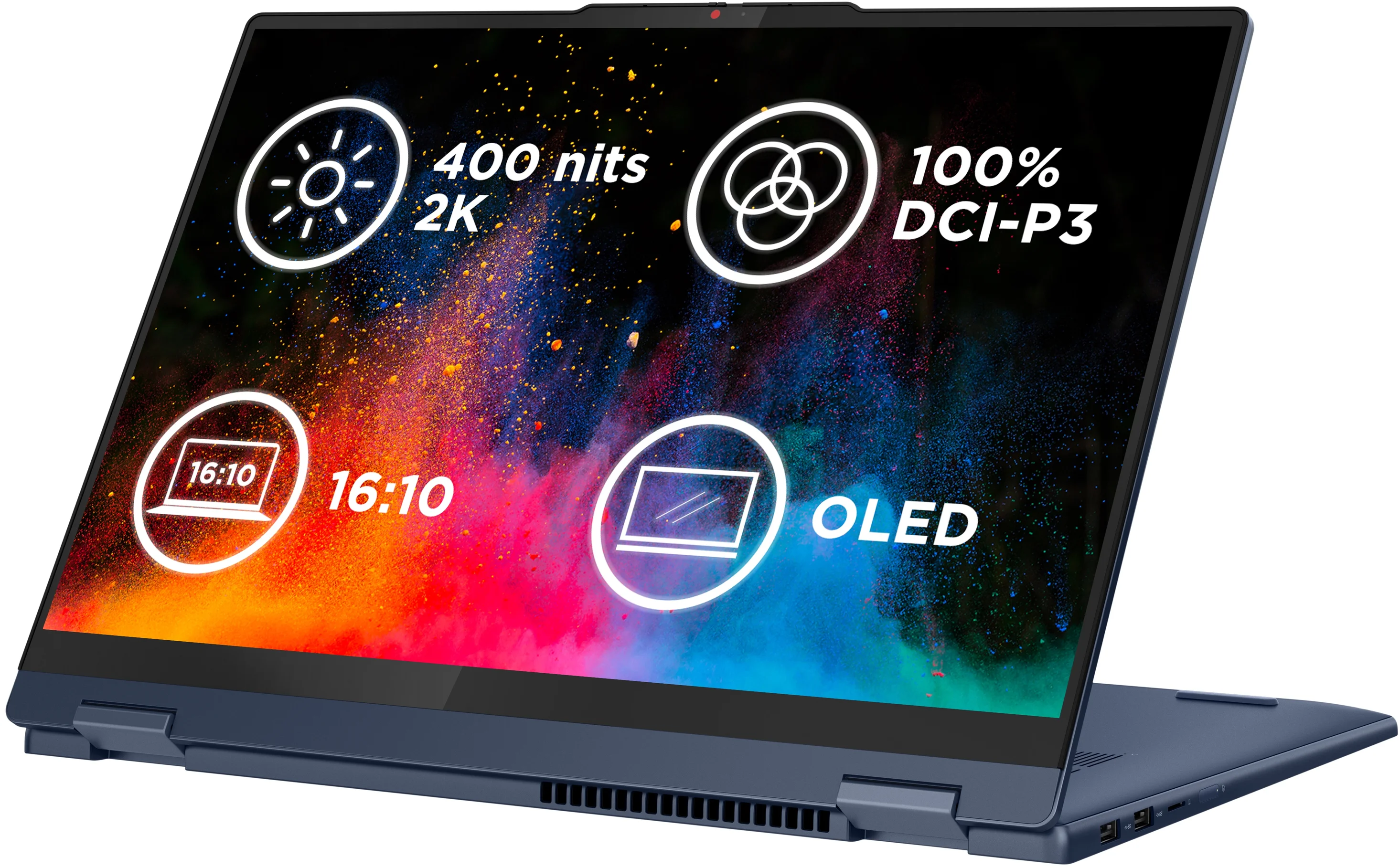 Lenovo IdeaPad 5 2-in-1 16AHP9 Cosmic Blue (83DS000SCK)