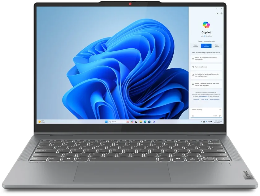 Lenovo IdeaPad 5 2 v 1 14IRU9 Luna Grey (83DT002WCK)