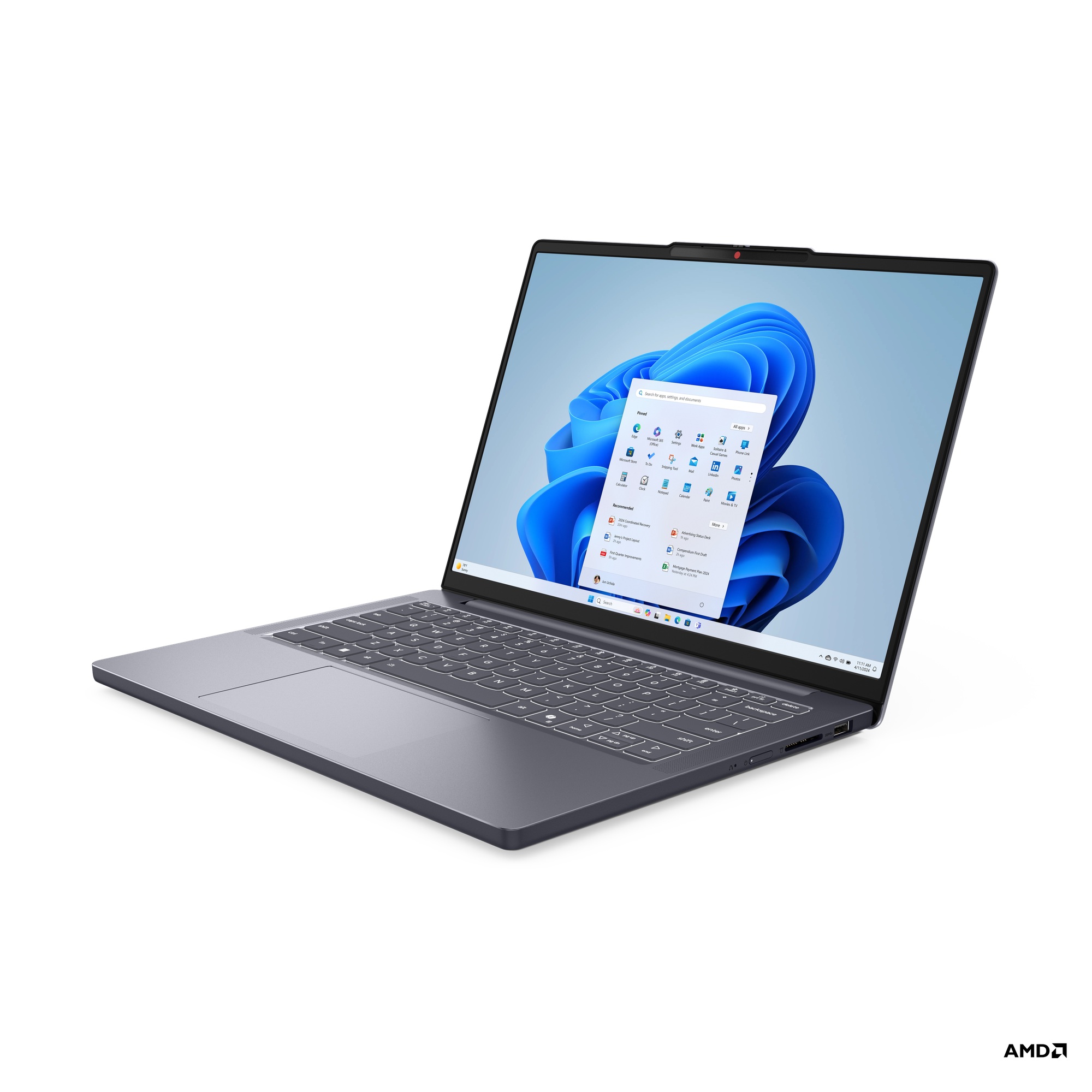 Lenovo IdeaPad Slim 3 14ARP10 Luna Grey (83K60013CK)