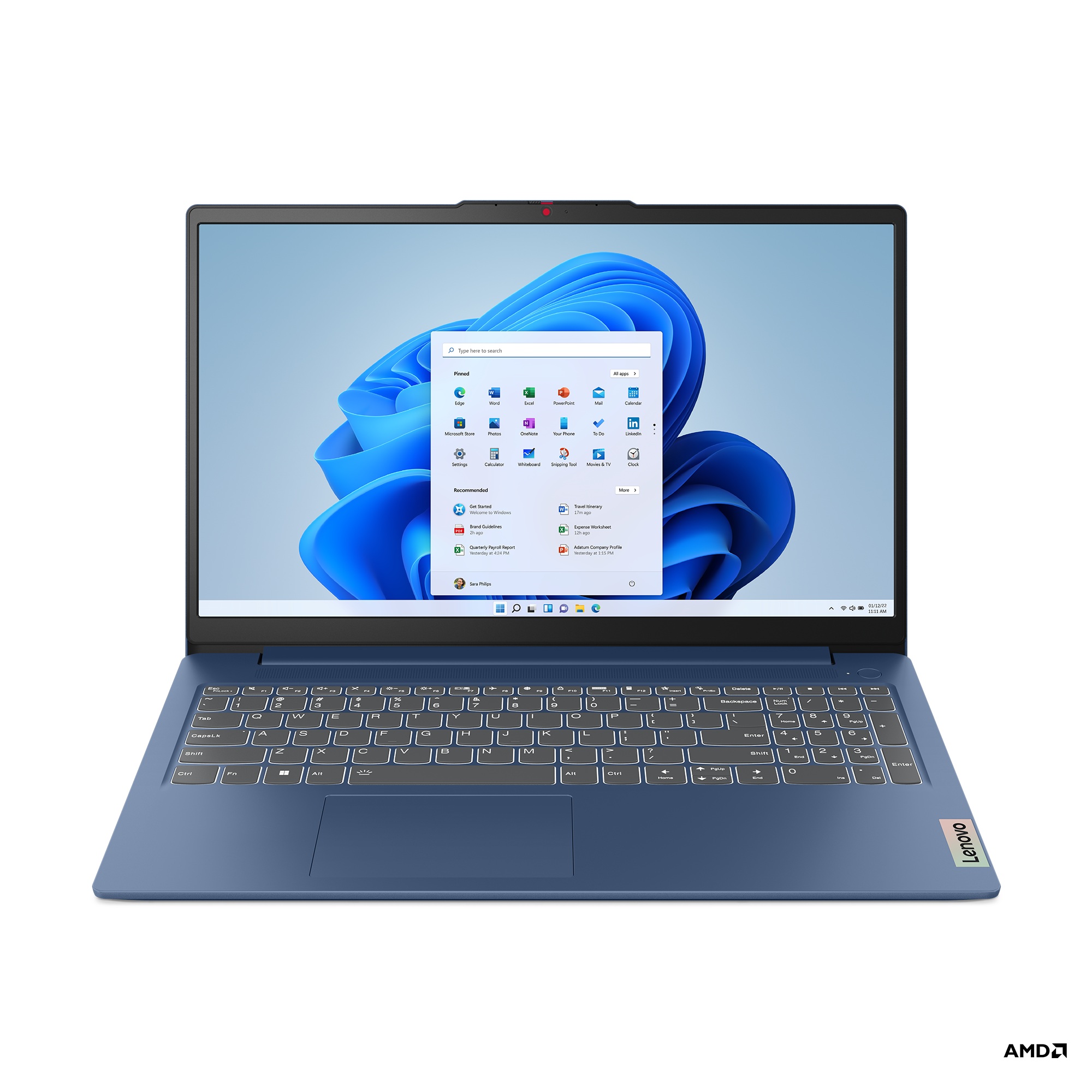 Lenovo IdeaPad Slim 3 15ABR8 Abyss Blue (82XM00USCK)