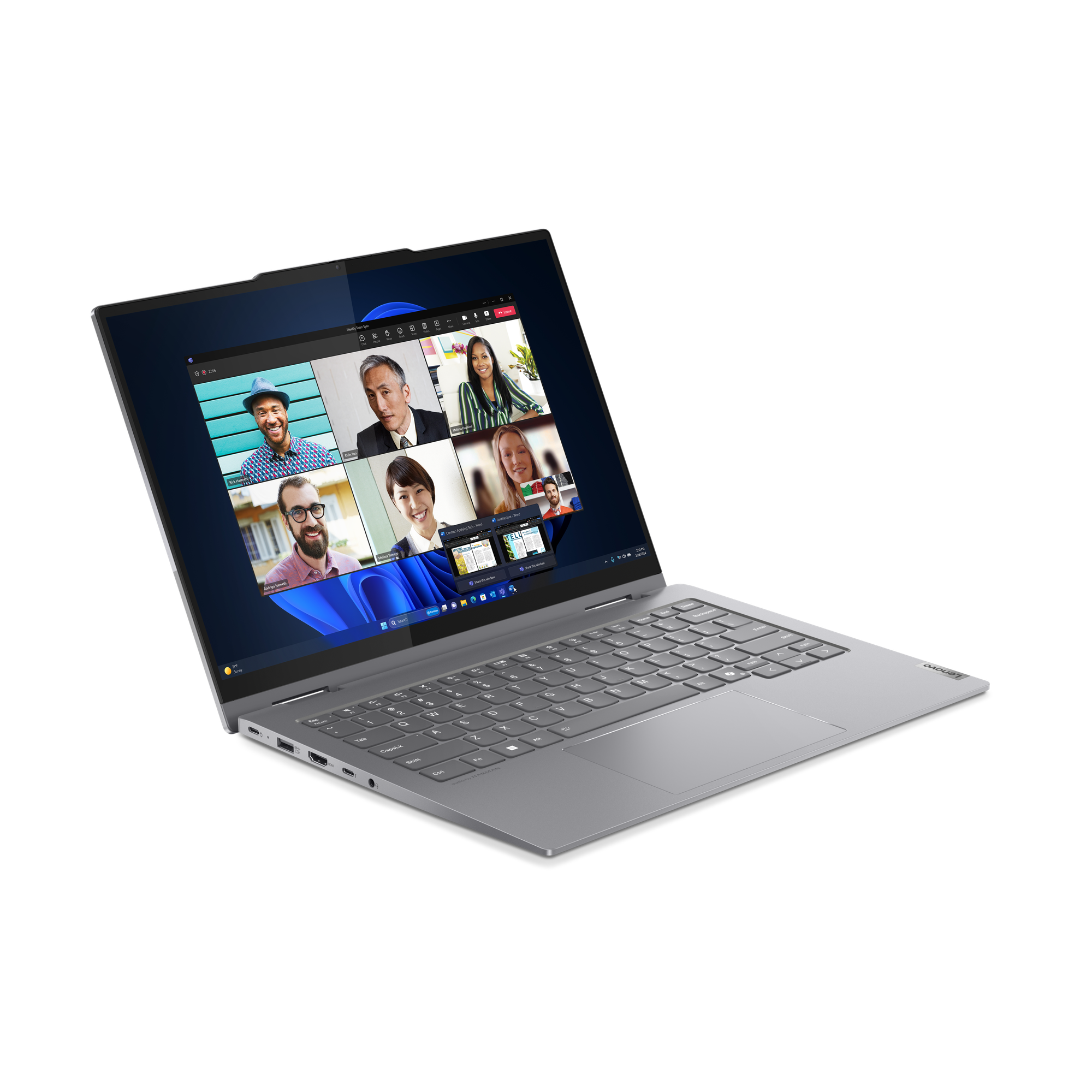 Lenovo ThinkBook 14 2-in-1 G4 IML Luna Grey (21MX000VCK)