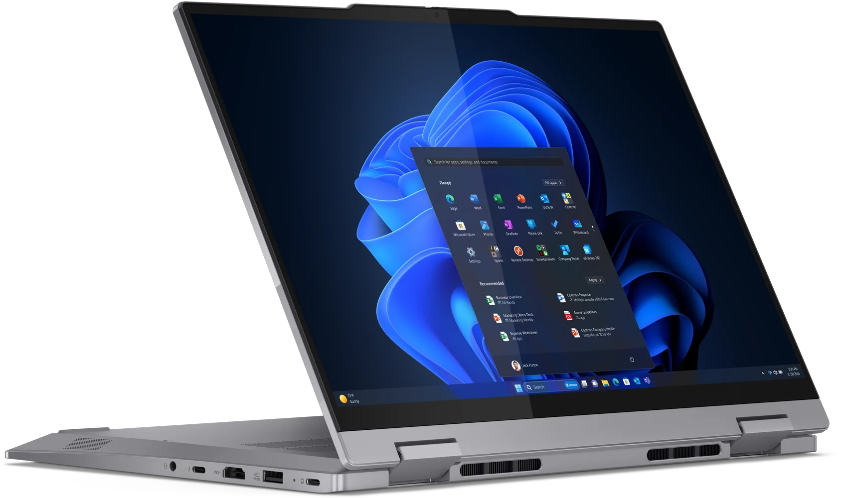 Lenovo ThinkBook 14 2-in-1 G4 IML Luna Grey (21MX0019CK)