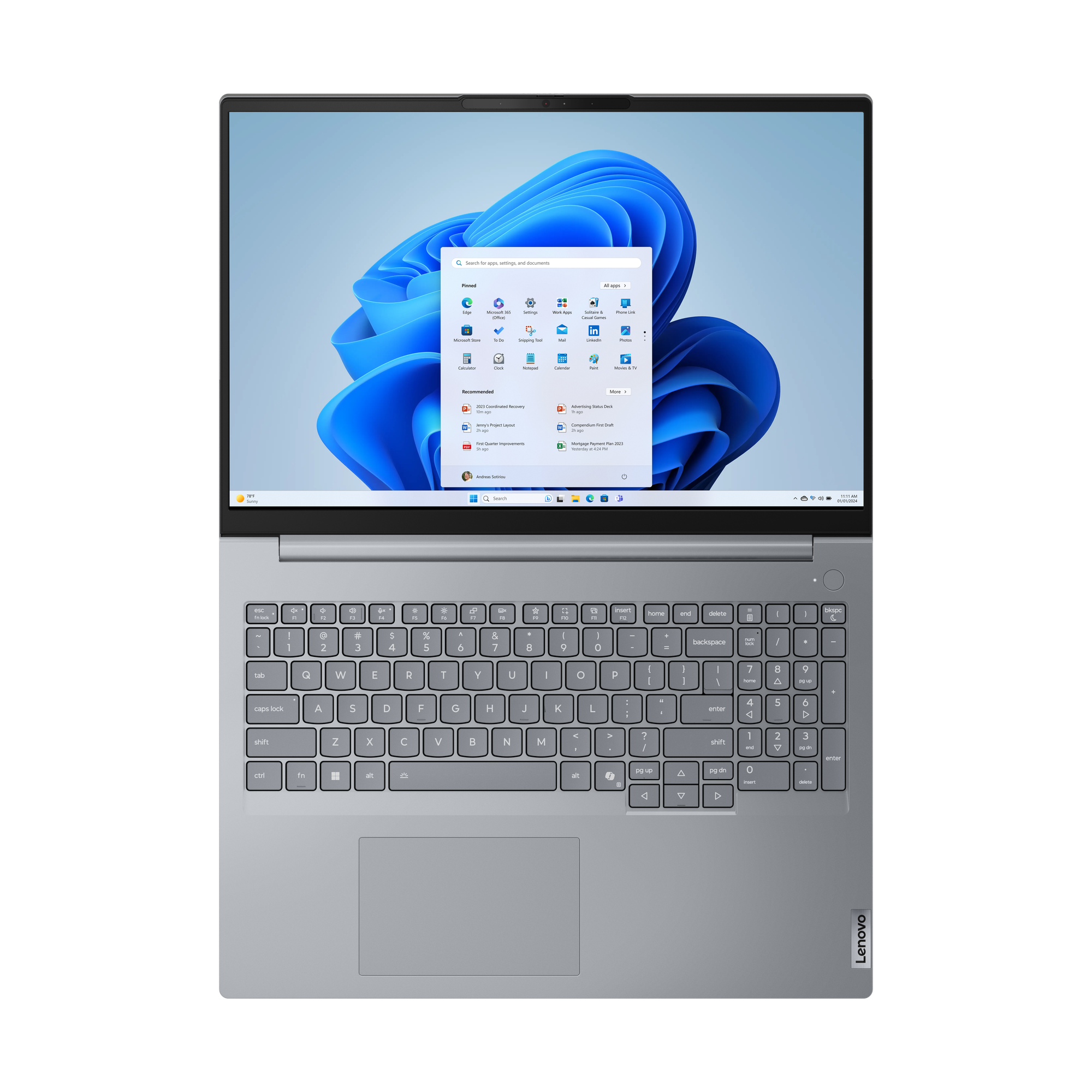 Lenovo ThinkBook 16 G8 IAL Arctic Grey (21SK008CCK)