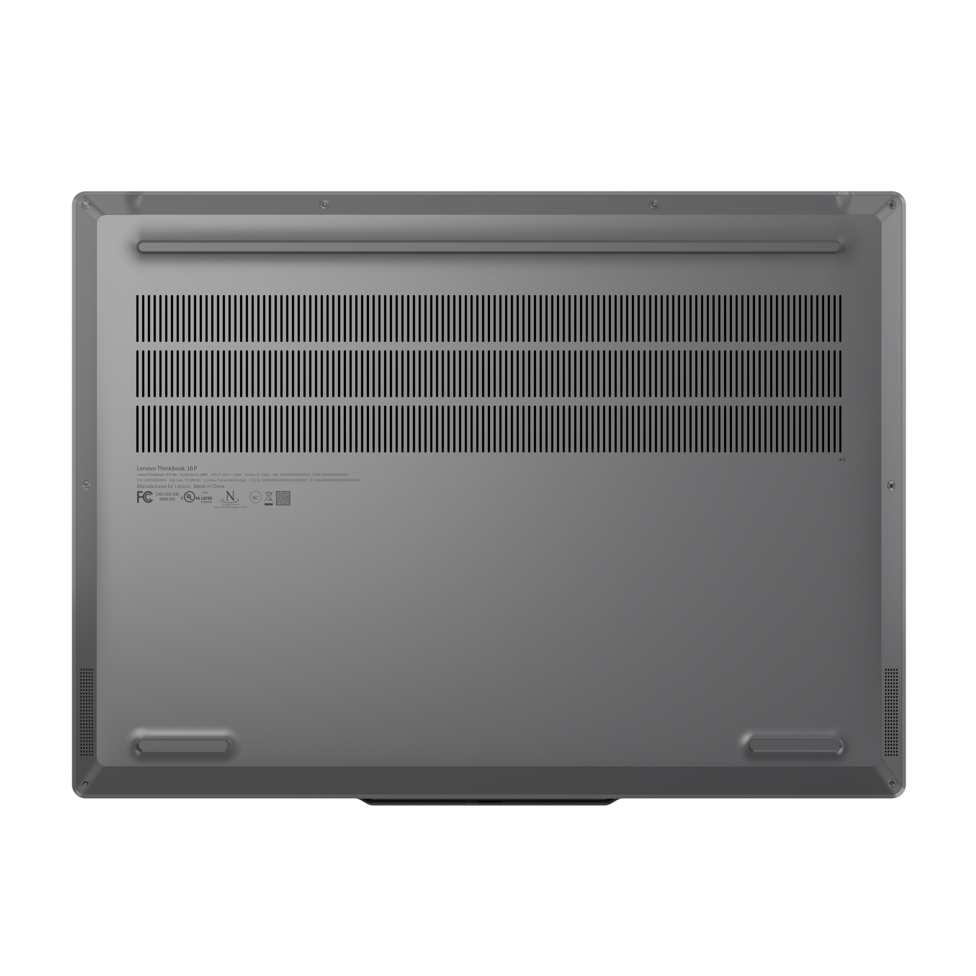 Lenovo ThinkBook 16p G5 IRX Storm Grey (21N5001BCK)