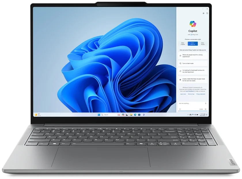 Lenovo Yoga Pro 9 16IMH9 Luna Grey (83DN001TCK)