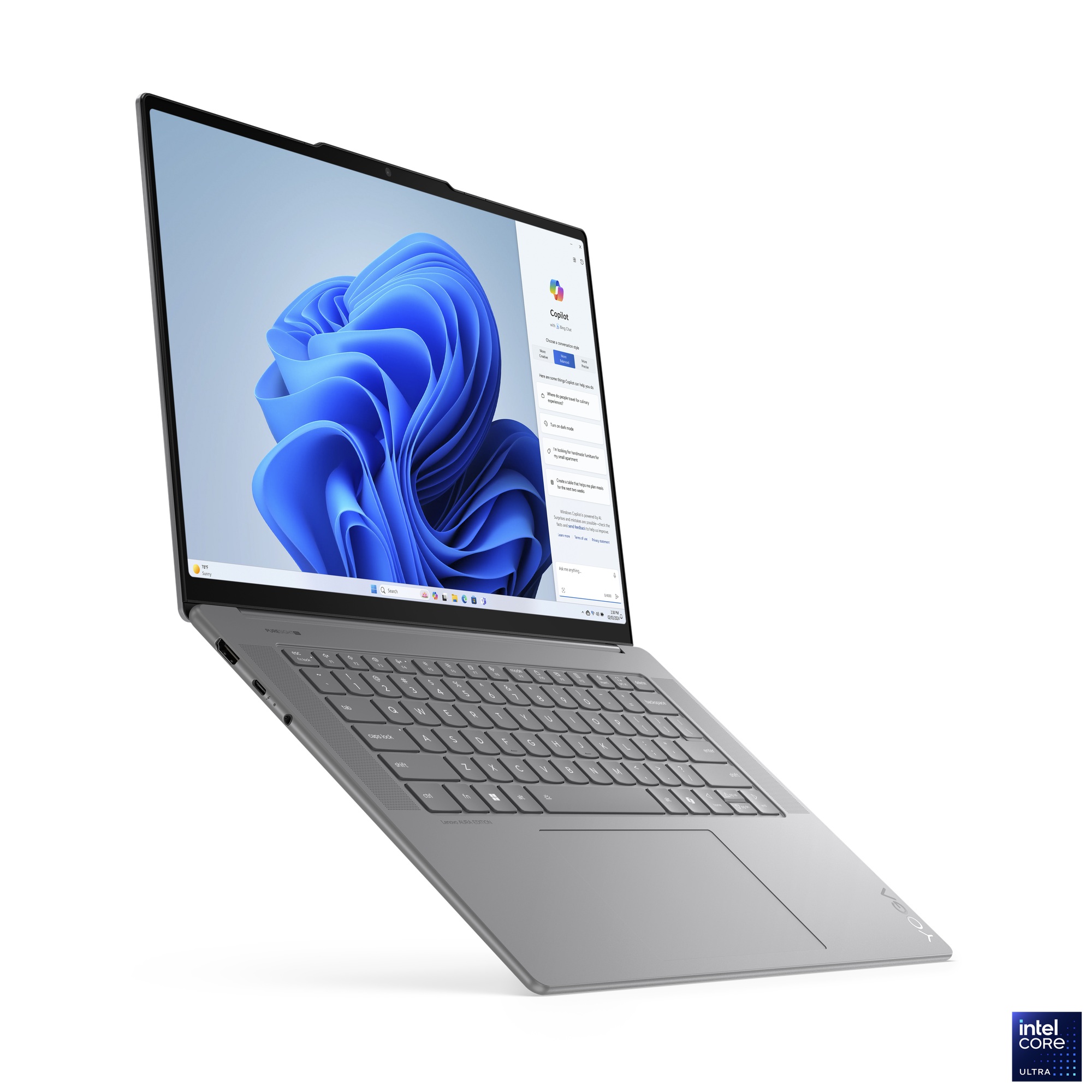Lenovo Yoga Slim 7 15ILL9 Luna Grey (83HM005YCK)