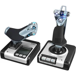 Letový riadiaci systém Logitech G Saitek X52, USB