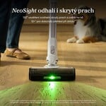 Levoit VortexIQ – akumulátorový tyčový vysávač 5 v 1, biely
