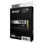 Lexar NM790 PCle Gen4 M.2 NVMe 512GB SSD