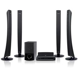 LG Domácí kino HT904TA, 1000W (5x155W +225W), CD, CD-R/RW, DVD, DVD+-R/RW, SCART, USB, HDMI