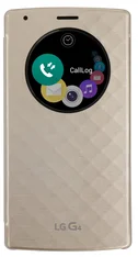 LG flipové pouzdro QuickCircle CFV-100 pro LG G4 Gold