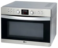 LG Mikrovlnná trouba silver MC8088HLC, 31 l, 1000W, vaření, pečení a rozmrazování, pára, Crisp,