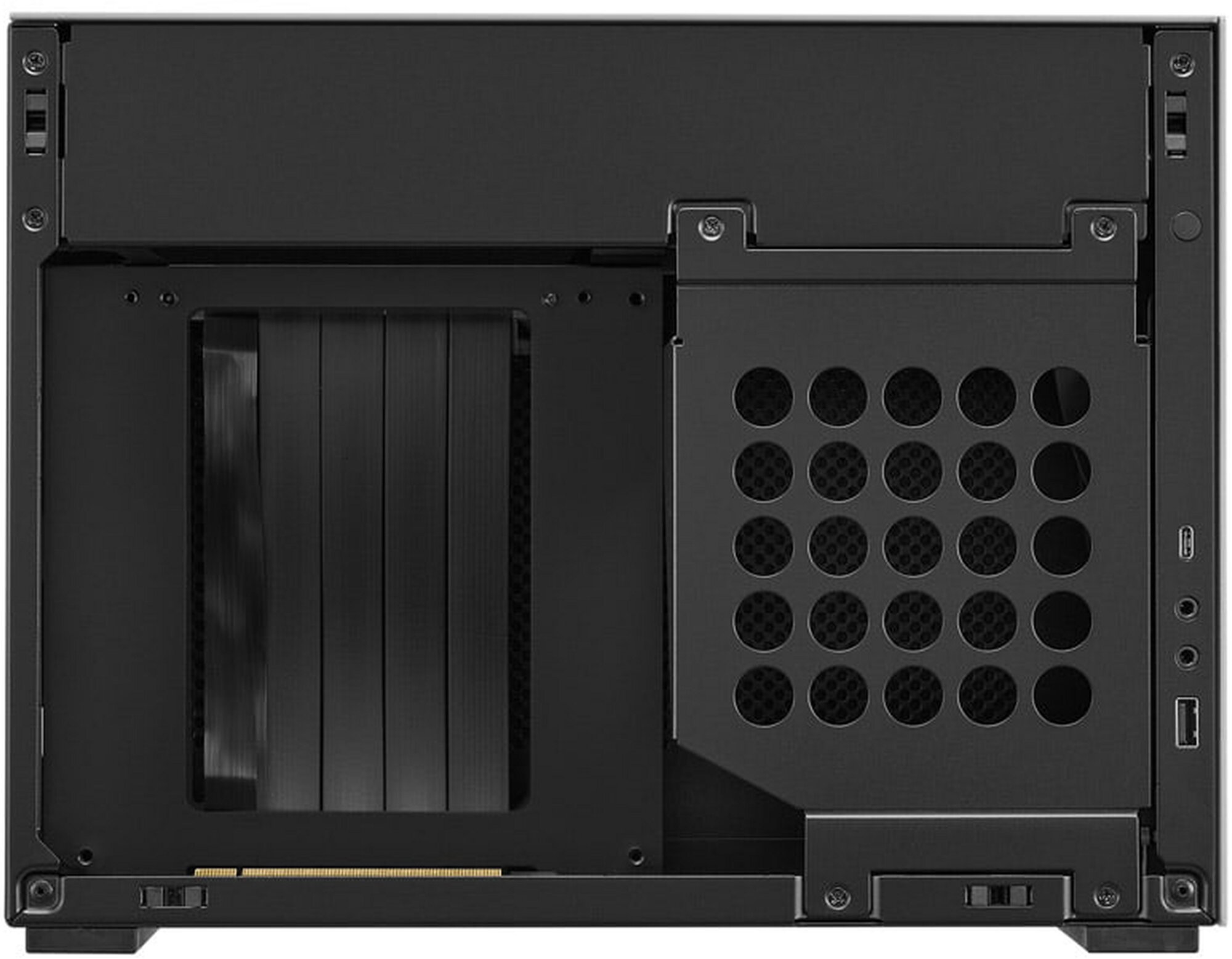 Lian Li DAN Cases A4-H2O A4 Mini-ITX, strieborná