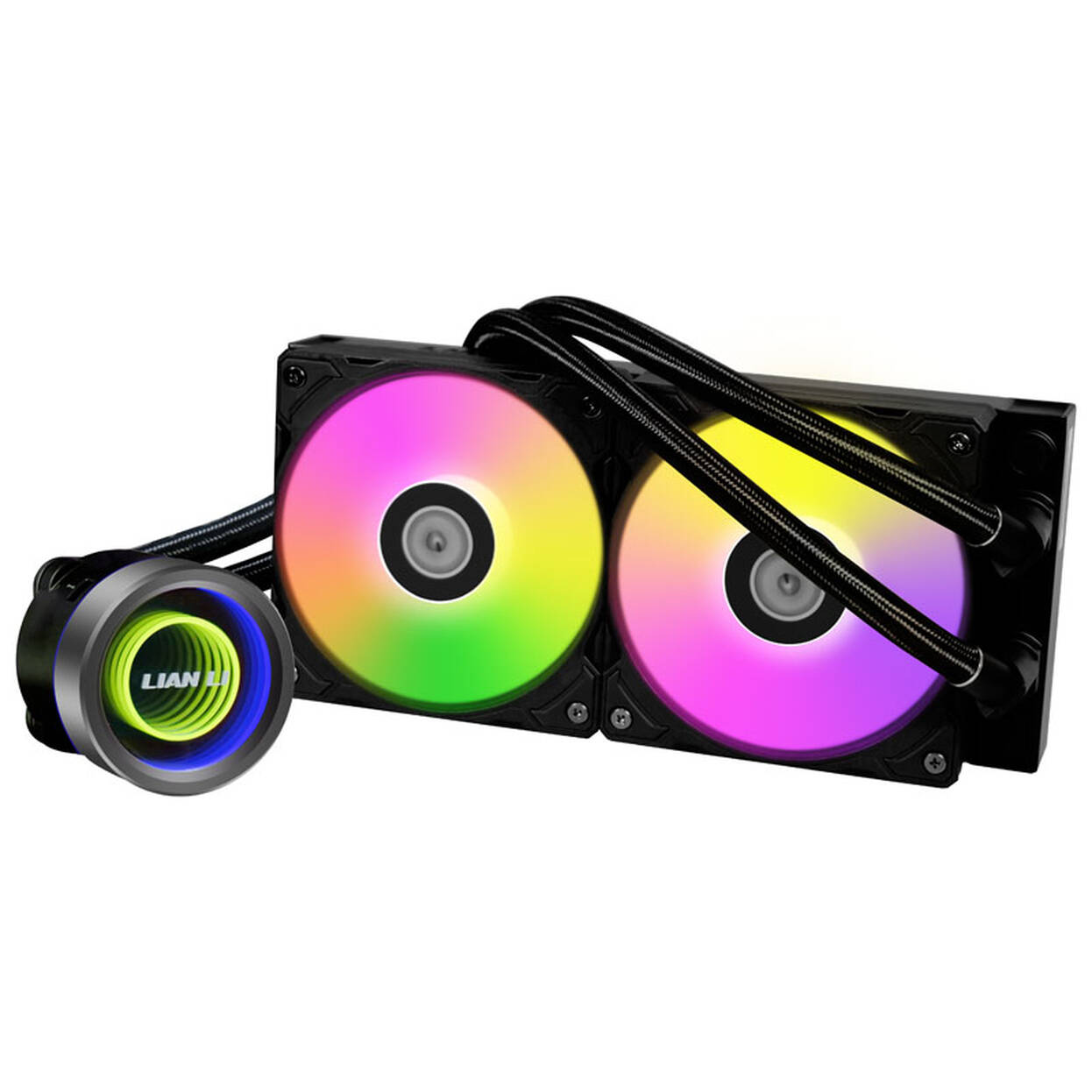 Lian Li Galahad II Trinity 240 RGB, černá
