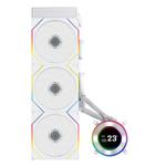 Lian Li HydroShift II LCD-C 360CL ARGB, bílá