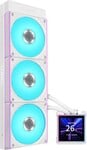 Lian Li HydroShift II LCD-S 360CL RGB 360 mm, biela