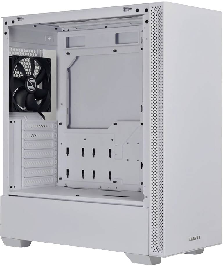 Lian Li LANCOOL 205 Midi Tower, tvrzené sklo - bílá