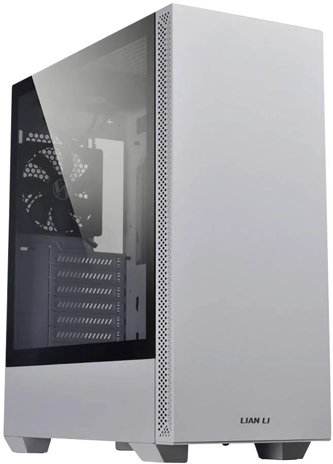 Lian Li LANCOOL 205 Midi Tower, tvrzené sklo - bílá