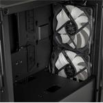 Lian Li LANCOOL 205M Mesh Micro ATX Case, tvrzené sklo - černá
