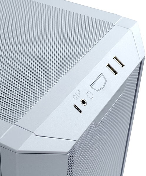 Lian Li LANCOOL III E-ATX skriňa, midi tower, RGB - biela