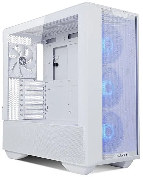 Lian Li LANCOOL III E-ATX skriňa, midi tower, RGB - biela