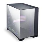 Lian Li O11 Vision Midi-Tower, verspiegeltes Tempered Glass, černá kouřové sklo