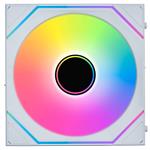 Lian Li UNI FAN SL-INF Wireless 140mm Reverse Blade RGB, bílá