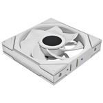 Lian Li UNI FAN TL LCD Wireless Reverse 140mm, bílá