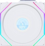 Lian Li UNI FAN TL Wireless LCD 120 mm, biela