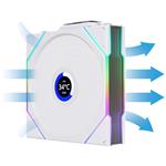 Lian Li UNI FAN TL Wireless LCD 120mm, bílá