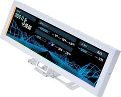Lian Li Universal Screen 8,8", biela