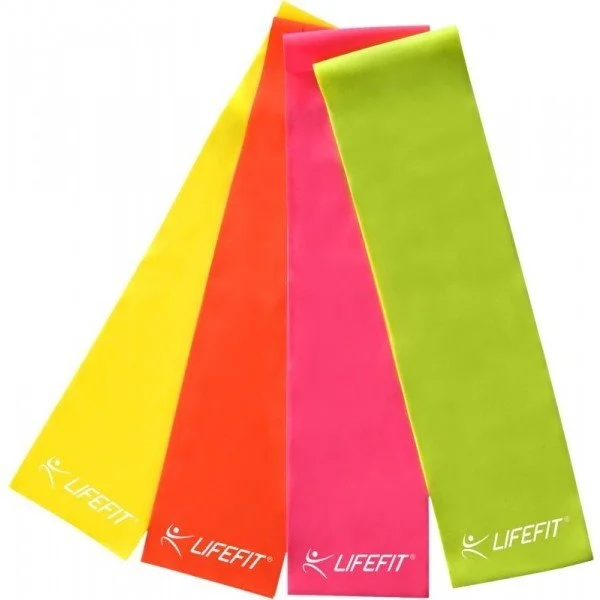 LifeFit Flexband 0,45 žltá fitness guma