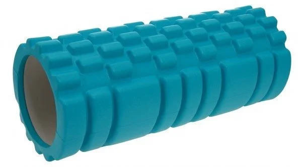 LifeFit Joga Roller A01 33x14cm, tyrkysový masážní válec