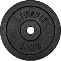LifeFit Kotouč 10kg, kovový, pro 30mm tyč