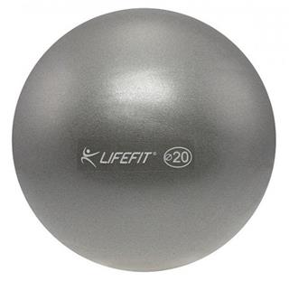 LifeFit Overball 20cm, stříbrný míč