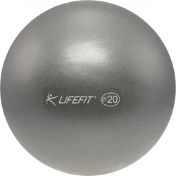 LifeFit Overball 20cm, stříbrný míč