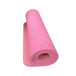LIFEFIT YOGA MAT MANDALA DUO, 183x58x0,6cm, ružová