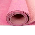 LIFEFIT YOGA MAT MANDALA DUO, 183x58x0,6cm, ružová