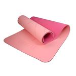 LIFEFIT YOGA MAT RELAX DUO, 183x58x0,6cm, ružová