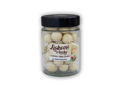 Lískové ořechy v čokoládě s White Brownie MamaDomisha, 180 g