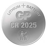 Lítiová gombíková batéria GP CR2025 - 5Ks
